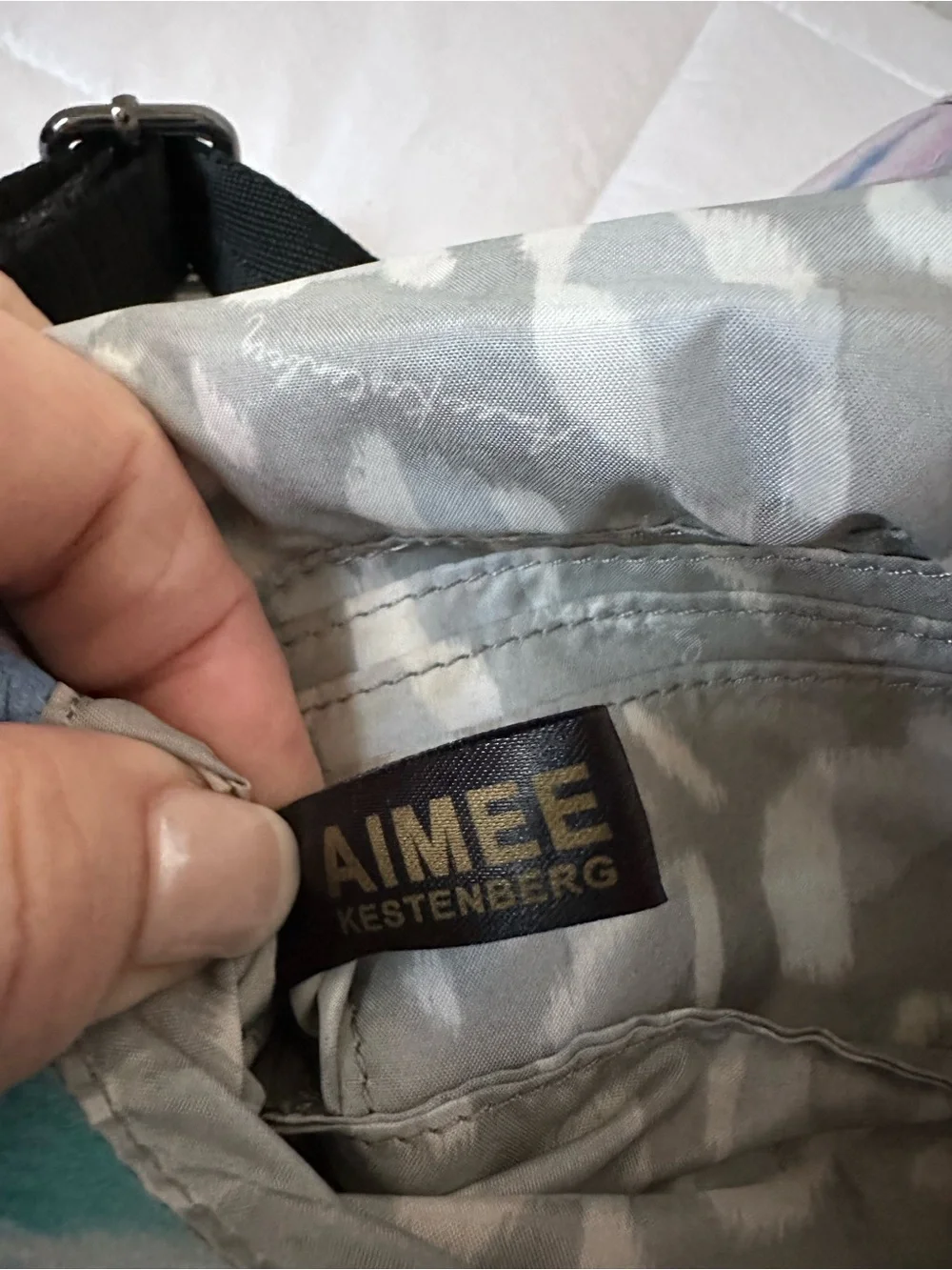 Aimee Kestenberg Leather Tie-Dye Mini Crossbody